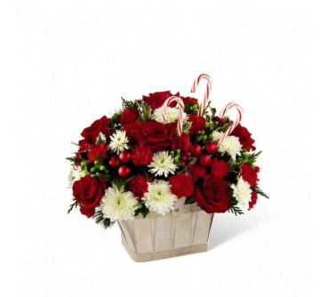 The FTD Candy Cane Lane Bouquet